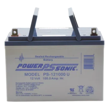 Batería de Respaldo AGM/VRLA / 12V 100Ah / Terminales U / Vida Útil 10-12 Años / Caja ABS Resistente