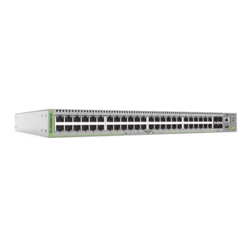 Switch Administrable Capa 3 / 48 Puertos 10/100/1000Mbps / 4 SFP Gigabit / 104 Gbps Switching Fabric / 77.4 Mpps