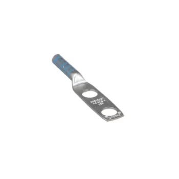 Zapata de Compresión / Calibre 6 AWG / Doble Barreno 3/8" (9.5 mm) / Espaciado 25.4 mm (1") / 35 kV / 90°C