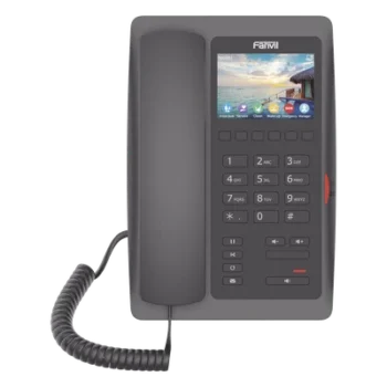 Teléfono IP WiFi / Pantalla LCD 3.5 pulgadas / Audio HD / Video H.264 1080p / 2 Cuentas SIP / PoE 802.3af / Wi-Fi 2.4 GHz