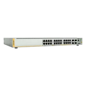 Switch PoE+ Administrable / 24 Puertos Gigabit / 4 SFP / Capa 3 / 370 W / 41.7 Mpps