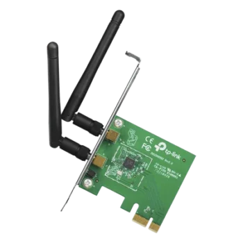 Adaptador Inalámbrico PCI Express / Wi-Fi N 300 Mbps / MIMO 2x2 / Antena Desmontable 2 dBi / 2.4 GHz / Windows y Linux
