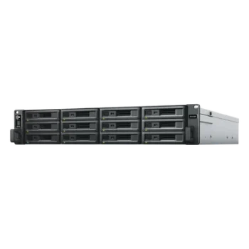 Unidad de Expansión NAS / 12 Bahías SATA / HDD SSD 3.5" o 2.5" / Fuente Redundante / Plug-and-Play / Alta Disponibilidad