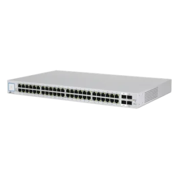 Switch administrable / 48 puertos Gigabit / 2 SFP 1G / 2 SFP+ 10G / 1U Rack / 70 Gbps throughput