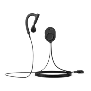 Auricular Mono PTT / USB-C Plug-and-Play / IP67 / Resistente a Caídas 1.8 m (5.9 ft) / Micrófono con Filtro de Ruido / PeakStop™