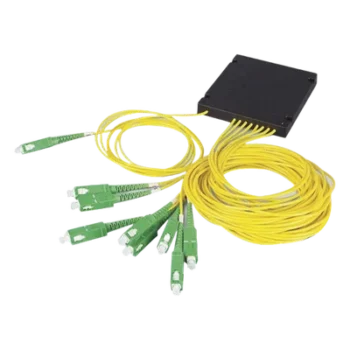 Splitter Óptico PLC / 1:8 / SC/UPC / 1260-1650 nm / -40°C a 85°C / Pigtail 1.0m