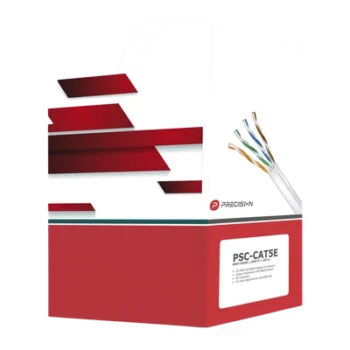 Bobina de Cable UTP / Cat5e / 4 Pares / 305 m (1000 pies) / 24 AWG / 100% Cobre / PVC / Interior