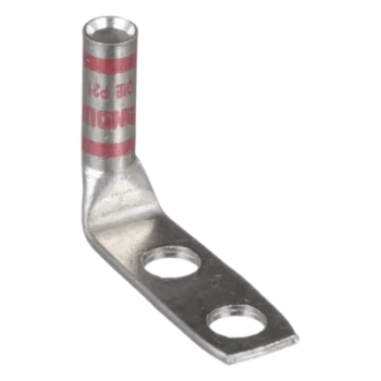 Zapata de Compresión / 90° / Calibre 8 AWG / Barreno 1/4" / Espaciado 0.63" / Cobre