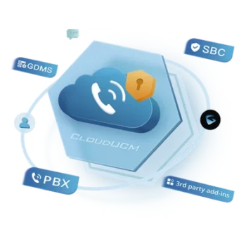 Conmutador IP en la nube / Hasta 200 extensiones / 64 llamadas simultáneas / 10 GB almacenamiento / SBC integrado
