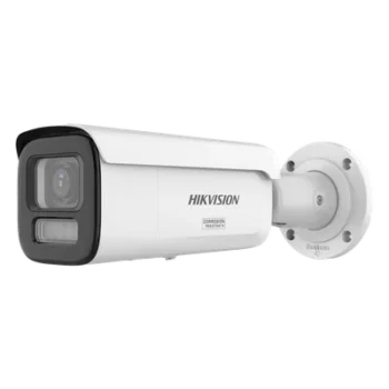 Bala IP 8 Megapixel / Lente Mot. 2.8 a 12 mm / 60 mts IR + Luz Blanca / Exterior IP67 / WDR 130 dB / ACUSENSE 3.0 / Metal / NEMA 4X / ACUSEEK