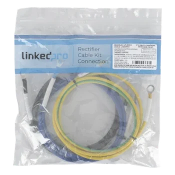 Kit de Cables de Conexión para Rectificador / 48 VDC / 1.5 m (4.9 ft) / Cobre / Modular