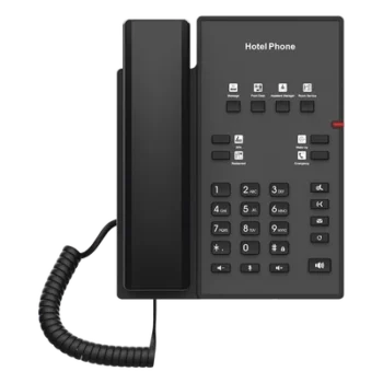 Teléfono IP / 8 Teclas Programables / Audio HD / PoE / 2 Cuentas SIP / Montaje Pared o Escritorio