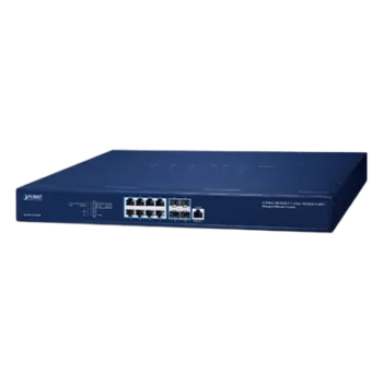 Switch Administrable Capa 3 / 8 Puertos 10GBASE-T RJ45 / 4 Puertos 10GBASE-X SFP+ / Switch Fabric 240 Gbps / Enrutamiento IPv4/IPv6 / QoS 8 Colas