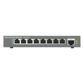 Switch Multi-Gigabit No Administrable / 8 Puertos RJ45 2.5G / 1 Puerto SFP+ 10G / Carcaza Metálica / 60 Gbps