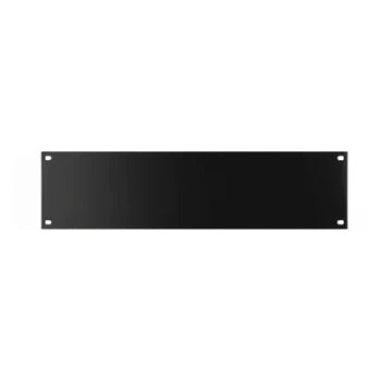 Tapa Ciega para Rack / 2 UR / Acero 2.66 mm / 3.47 x 19.00 x 0.11 in / Negro