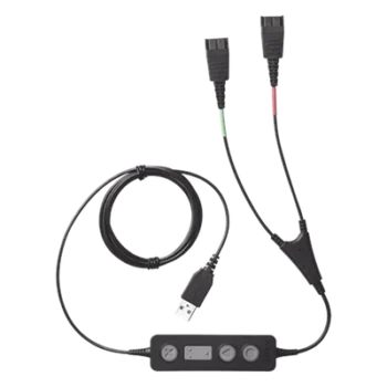 Cable de Entrenamiento USB/QD / Conexión Dual / Control de Llamadas Integrado / Tecnología SafeTone / 2.62 pies (0.8 m)