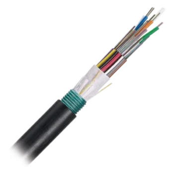 Cable de Fibra Óptica / 12 Hilos / Monomodo OS2 / Armado / Planta Externa / Bloqueo de Agua Seco / Resistencia UV