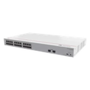 Switch Gigabit No Administrable PoE / 24 Puertos 10/100/1000 Mbps PoE+ / 2 Puertos SFP Uplink / 124W / 52 Gbps