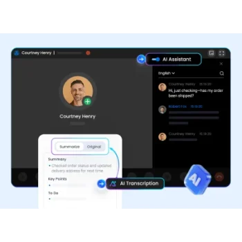 Licencia de Transcripción de Llamadas con IA / 1000 Minutos / Procesamiento en Tiempo Real / Voz y Videollamadas / Sincronización Multiplataforma