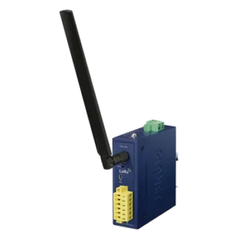 Controlador de Nodo Industrial / LoRaWAN / Modbus RS232+RS485 / IP30 / 9~48V DC 24V AC