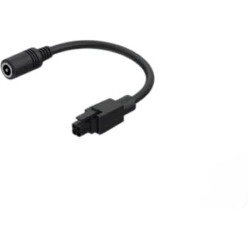 Adaptador de Alimentación / 4 Pines a Barrel 5.5 x 2.1 mm / Cable 10 cm / 24 AWG / Sin Soldadura