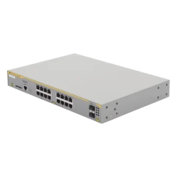 Switch Administrable Capa 3 / 16 Puertos Gigabit / 2 Puertos SFP / 26.8 Mpps / 1U Rack / 1.44 x 13.43 x 9.09 pulgadas