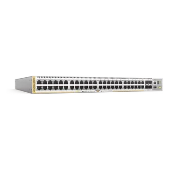 Switch PoE+ Stackeable Capa 3 / 48 puertos Gigabit / 4 puertos SFP+ 10 G / 740 W PoE / 176 Gbps / 1U Rackmount