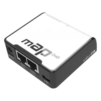 Punto de Acceso / 2 Puertos Fast Ethernet / WiFi 2.4 GHz 802.11 b/g/n / PoE Pasivo / MicroUSB 3G/4G / 2.23 x 2.23 x 0.75 pulgadas