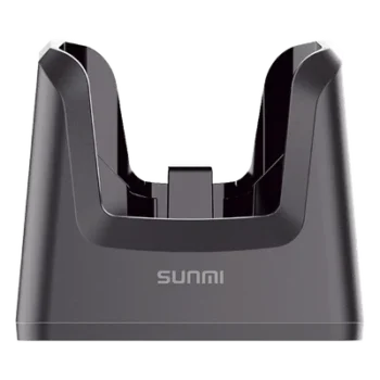 Base de Carga Individual / 2 Pines / Compatible con Funda Protectora / Puerto USB-C 10W / ABS / 460 x 130 x 112.2 mm