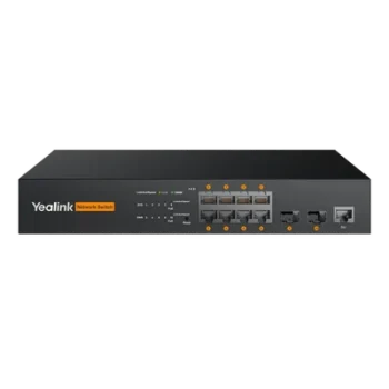 Switch AV L2+ / 8 Puertos Gigabit PoE+ / 130W / 2 Puertos SFP / Dante y AES67 / Sin Ventilador