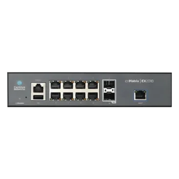 Switch Inteligente Capa 3 / 13 Puertos / 8 Ethernet Gigabit / 2 SFP / 20 Gbps / Zero-Touch Provisioning / Gestión en Nube