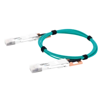 Cable AOC QSFP-DD / 400 Gbps / Longitud 1 m (3.3 ft) / Fibra Óptica Activa / Hot-Swappable