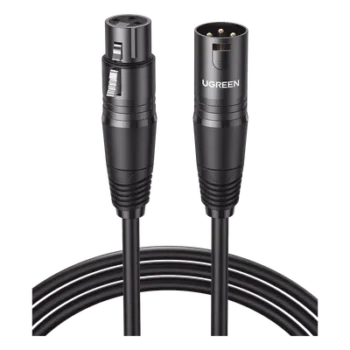 Cable XLR Balanceado / Macho a Hembra / 5 m (16.4 ft) / Triple Blindaje / OFC / 6 mm Diámetro