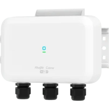 Access Point Exterior Wi-Fi 7 / 3.57 Gbps / Dual Radio 2.4 y 5 GHz / 4 Flujos Espaciales / IP68 / PoE+ y DC / -40°C a +65°C