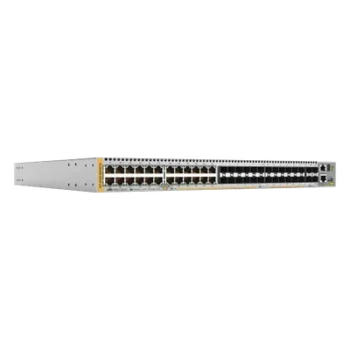 Switch Apilable / 48 Puertos Gigabit / 4 SFP+ 10G / PoE+ / Doble Fuente Hot-Swap / MACsec / IPv6 Ready / OpenFlow 1.3