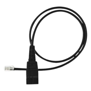 Cable QD a RJ9 / Conexión Multi-Dispositivo / Audio Profesional / Uso Intensivo / Anti-Enredos