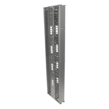 Organizador Vertical Doble / 45UR / Acero 16AWG / 6in (152mm) Ancho / 2149 Cables 0.13in