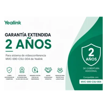 Garantia Extendida para Sistema de Videoconferencia MVC-S90-C5U-004 de Yealink