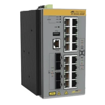 Switch Industrial Capa 3 / 16x PoE+ Gigabit / 4x SFP / TAA / -40°C a 75°C
