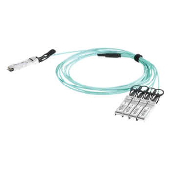 Cable AOC QSFP+ / 40 Gbps a 4x 10 Gbps / Fibra Óptica Activa / Longitud 1 m (3.3 ft)