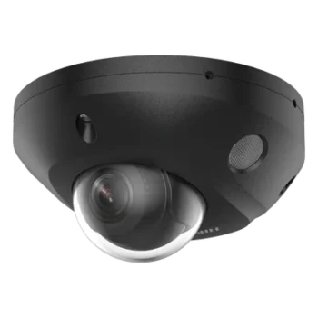 Mini Domo IP / 4 Megapixel / Dual Light 30 m (98.4 ft) / WDR 120 dB / IP67 / IK08 / PoE / AcuSense / Audio Bidireccional