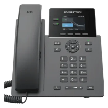 Teléfono IP / 2 Líneas / Pantalla LCD 2.4" / 8 Botones Virtuales / Audio HD / Conferencia 5 Vías / Seguridad Carrier-Grade