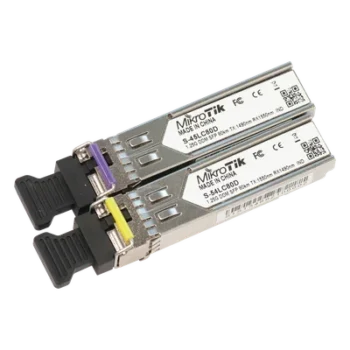 Par de Módulos SFP / 1.25G / SM / 80 km / LC / Industrial -40°C a +85°C / DDM