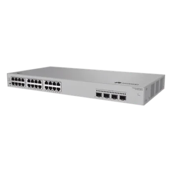 Switch de Acceso Gigabit Administrable PoE Capa 2+ / 24 puertos 10/100/1000 Mbps PoE / 4 puertos 2.5GE SFP Uplink / ERPS / Rutas Estáticas / PoE Perpetuo / 400 W / Administración Nube Gratis