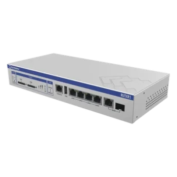 Router Empresarial / Quad-Core 717 MHz / LTE Cat6 / WiFi 802.11ac Wave 2 / SFP WAN / Doble SIM / Rack 19" (1.5 pies) / -40°C a 75°C