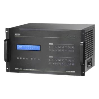 Matriz de Conmutación HDMI / 16 Entradas x 16 Salidas / Expansible a 32x32 / Seamless Switch / 15.2 Gbps / Control Red Dot
