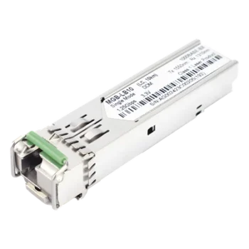 Transceptor mini-GBIC SFP 1G / WDM BiDi LC / Monomodo 10 km (32.8 ft) / TX 1550nm RX 1310nm / Requiere par MGB-LA10