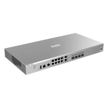 Firewall Next Generation / Throughput 9 Gbps / IPS 1.7 Gbps / 16 Puertos / 8 Gigabit + 4 x 2.5G + 2 SFP + 2 SFP+ 10G / Gestión Cloud / AI-Powered Security / Rack 1U 440 mm (17.32 in)