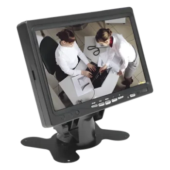 Monitor TFT-LCD / 7 Pulgadas / Resolución 1024x600 / Brillo 300 cd/m² / Entradas HDMI VGA RCA / Operación -20 a 70 °C