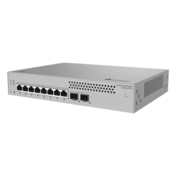 Switch Capa 2 Administrable / 8 Puertos Gigabit / 2 Puertos 10GE SFP Uplink / ERPS / IGMP Snooping / DHCP Snooping / Gestión en Nube Gratuita